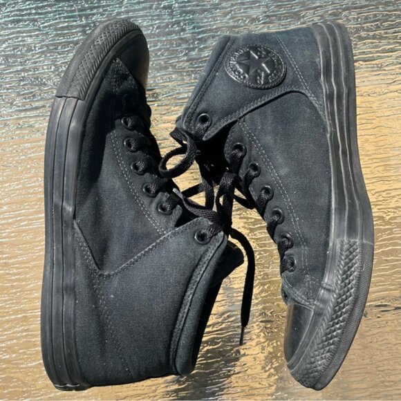 Converse Chuck Taylor All Star Black High-Top Sneakers - Picture 5 of 13